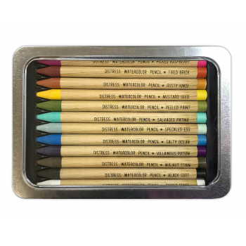 Distress - 12 crayons aquarellables - Set 1