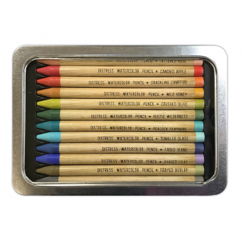 Distress - 12 crayons aquarellables - Set 3